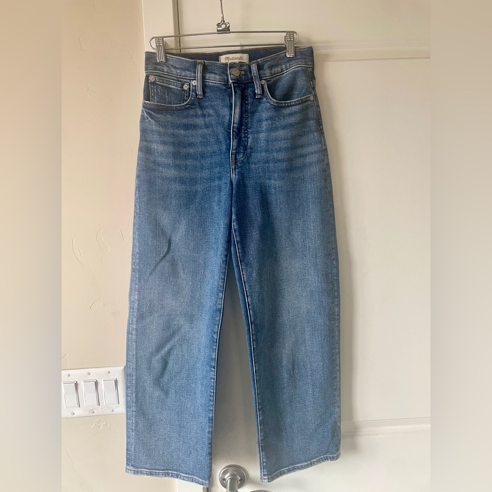 Madewell Slim Wide-leg Crop Jeans - Size 24